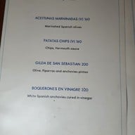 เมนู LUZ Bangkok Tapas Bar