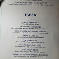 เมนู LUZ Bangkok Tapas Bar