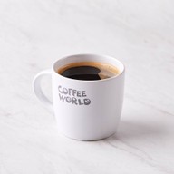 เมนูของร้าน Coffee World โลตัส สมุย