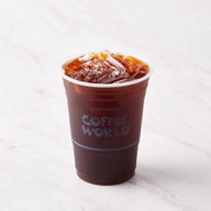 เมนูของร้าน Coffee World โลตัส สมุย