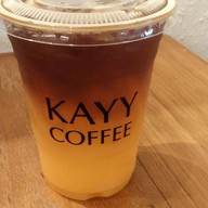 เมนูของร้าน KAYY COFFEE MATCHA & ORANGE โปรกาแฟส้ม สุดคุ้ม