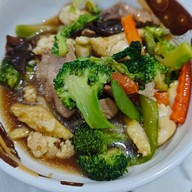 เมนูของร้าน ข้าวแกงลุงหนวด