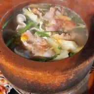 เมนูของร้าน จุ่มหน้าหม้อ By สะพานดำ ตลาดค่ายเชลยศึก
