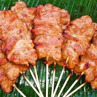 หมูปิ้งอร่อยก่อนดัง...หมูปิ้งดั้งเดิม หมูปิ้งกะทิ ร่มเกล้า