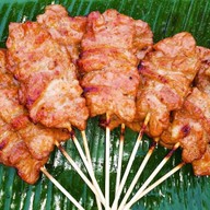 หมูปิ้งอร่อยก่อนดัง...หมูปิ้งดั้งเดิม หมูปิ้งกะทิ ร่มเกล้า