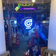 หน้าร้าน GOSPEL CAFE&BISTRO ถนนข้าวสาร