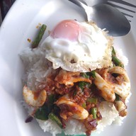 เมนูของร้าน หอยทอด ผัดไทย ออส่วน อาหารตามสั่ง (เอ็มอาร์ท) สุราษฎร์ธานี ซอยปากแมว