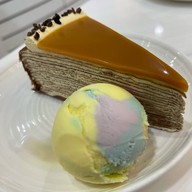 เมนูของร้าน Lady M Chek Lap Kok Airport