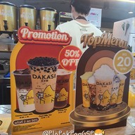 เมนูของร้าน Dakasi Tea เซ็นทรัลลาดพร้าว