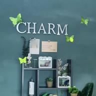 บรรยากาศ charm coffee ตลิ่งชัน