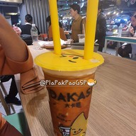 เมนูของร้าน Dakasi Tea เซ็นทรัลลาดพร้าว