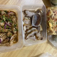 ตำนัวติดปาก สูตรเชียงคาน @5แยกวัชรพล เส้นบีบสดทุกเมนู ก๋อ สาขา1