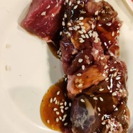 เมนูของร้าน ถ่านทอง โคขุนโพนยางคำ