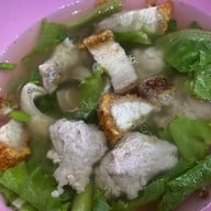 เมนูของร้าน เกาเหลาเลือดหมูซอยแฉล้ม ซอยแฉล้ม