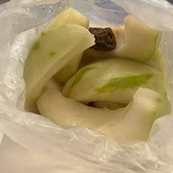 เมนูของร้าน ฝรั่งแช่บ๊วย