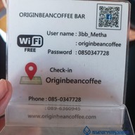 เมนู Originbean Coffee