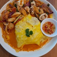 เมนูของร้าน One Tea Cafe กาญจนบุรี