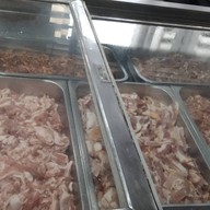 เมนูของร้าน แบมบูหมูกระทะบุฟเฟต์ วัตถุดิบหมูกระทะแช่แข็ง