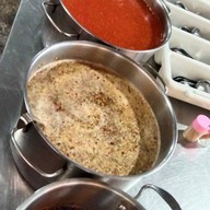 เมนูของร้าน แบมบูหมูกระทะบุฟเฟต์ วัตถุดิบหมูกระทะแช่แข็ง