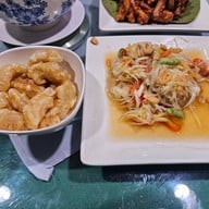 เมนูของร้าน ร้านอาหารสีเขียว