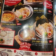 เมนู Tenyo Ramen thonglor Tenyo Ramen thoglor