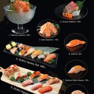 เมนู Suku Suku Sushi Buffet สะพานควาย