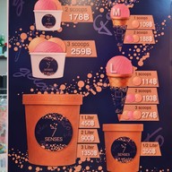 เมนู 7 Senses Gelato Studio