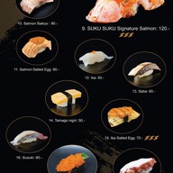 เมนู Suku Suku Sushi Buffet สะพานควาย