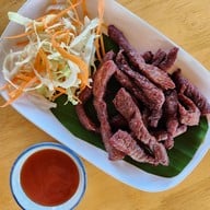 เมนูของร้าน ตาแซบ อาหารอีสาน เขาใหญ่