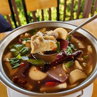 เมนูของร้าน ตาแซบ อาหารอีสาน เขาใหญ่