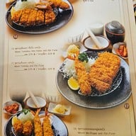 เมนู Okii Katsu Central Westgate