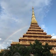 บรรยากาศ พระมหาธาตุแก่นนคร (วัดหนองแวง)