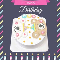 เค้กวันเกิด เค้กมินิมอล By Happy Cake (มีนบุรี)