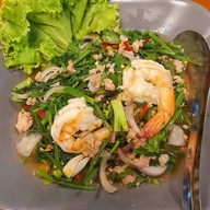 เมนูของร้าน ครัวลงตัว อาหารไทย-อีสาน