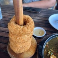 เมนูของร้าน มีน้ำ มีปลา Cafe&restaurant