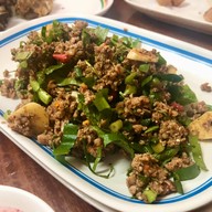 เมนูของร้าน ร้านลาบป้าตุ๊ อาหารอีสาน(วัดประยูร) หลังวัดประยูรฯ