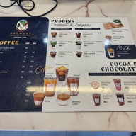 เมนู Brewery Specialty Coffee Ufo Sports  Complex