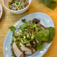 เมนูของร้าน แซ่บนัวครัวไทบ้าน