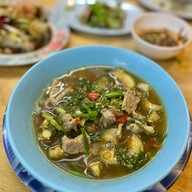 เมนูของร้าน แซ่บนัวครัวไทบ้าน