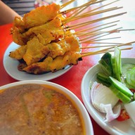 เมนูของร้าน หมูสะเต๊ะ เฮียแกละ