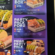 เมนู Taco Bell Robinson Chalong Phuket