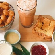 น้ำเต้าหููู้เตาถ่าน x More milk homemade Homemade