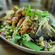 เมนูของร้าน บ้านบุศยา นครปฐม