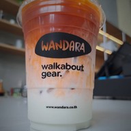 เมนูของร้าน Wandara coffee