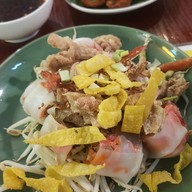 เมนูของร้าน ผัดไท เตาถ่าน เจ๊อ้วน ดอนเมือง