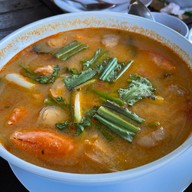 เมนูของร้าน แพกลางน้ำ