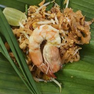 เมนูของร้าน ผัดไท เตาถ่าน เจ๊อ้วน ดอนเมือง