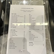 Commonly specialty coffee