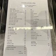 Commonly specialty coffee