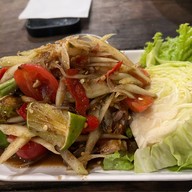 เมนูของร้าน ช้อนทองหมูกระทะ  เขาใหญ่